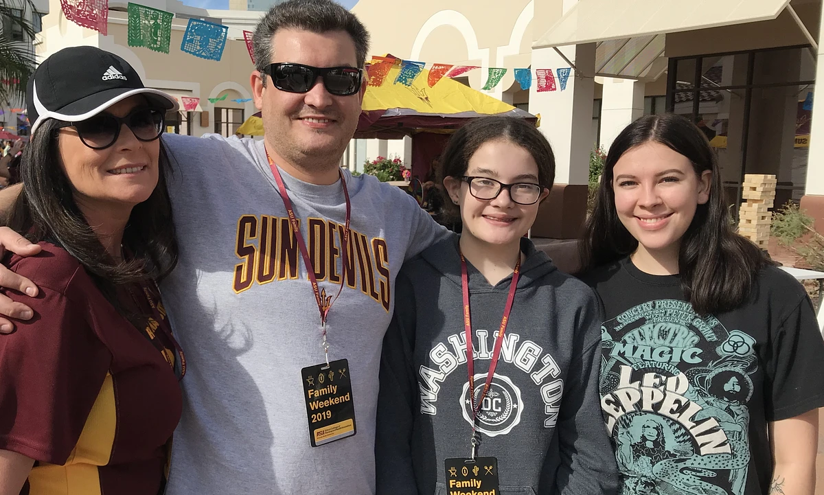 ASU Family Weekend Photo