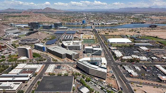 ASU's Novus Innovation Corridor in Tempe, AZ