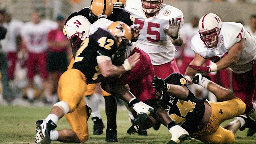 During the ASU vs. Nebraska game Sept. 21, 1996, the Sun Devils dominated the No. 1-ranked and two-time defending national champions Cornhus