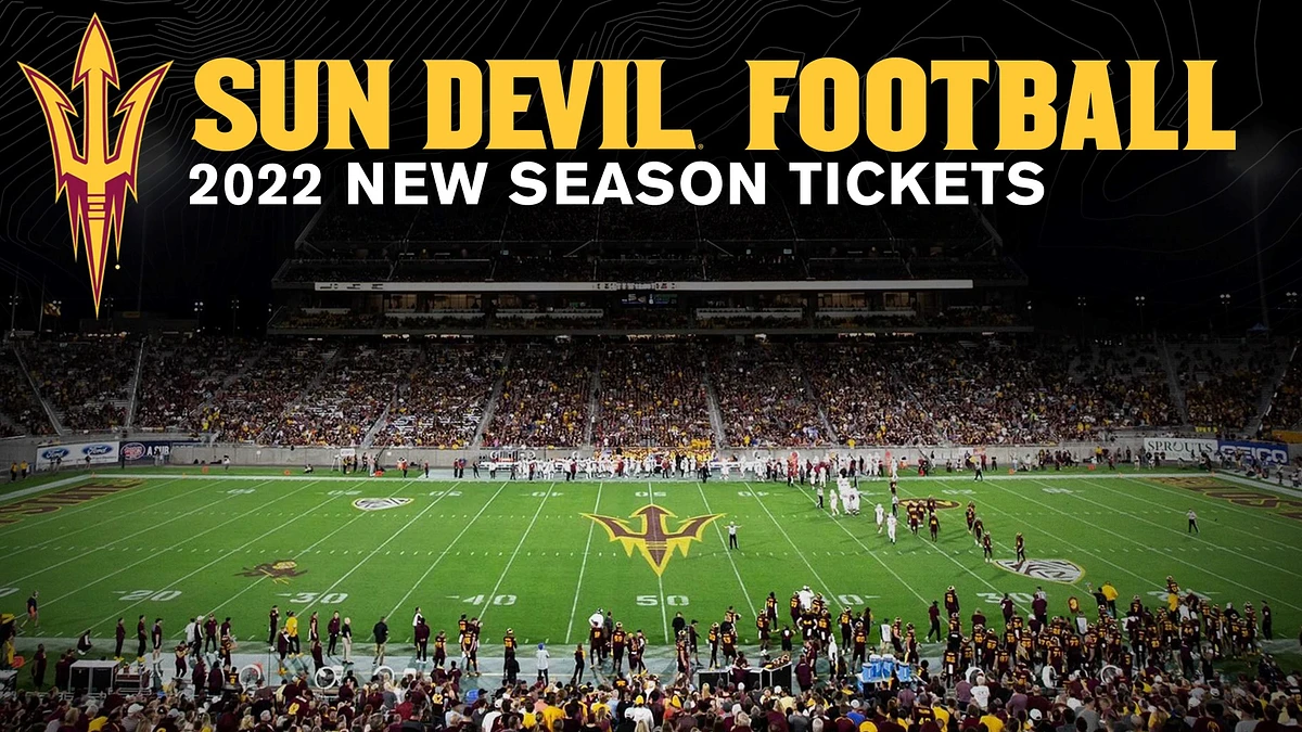 Sun Devil Stadium during a football game