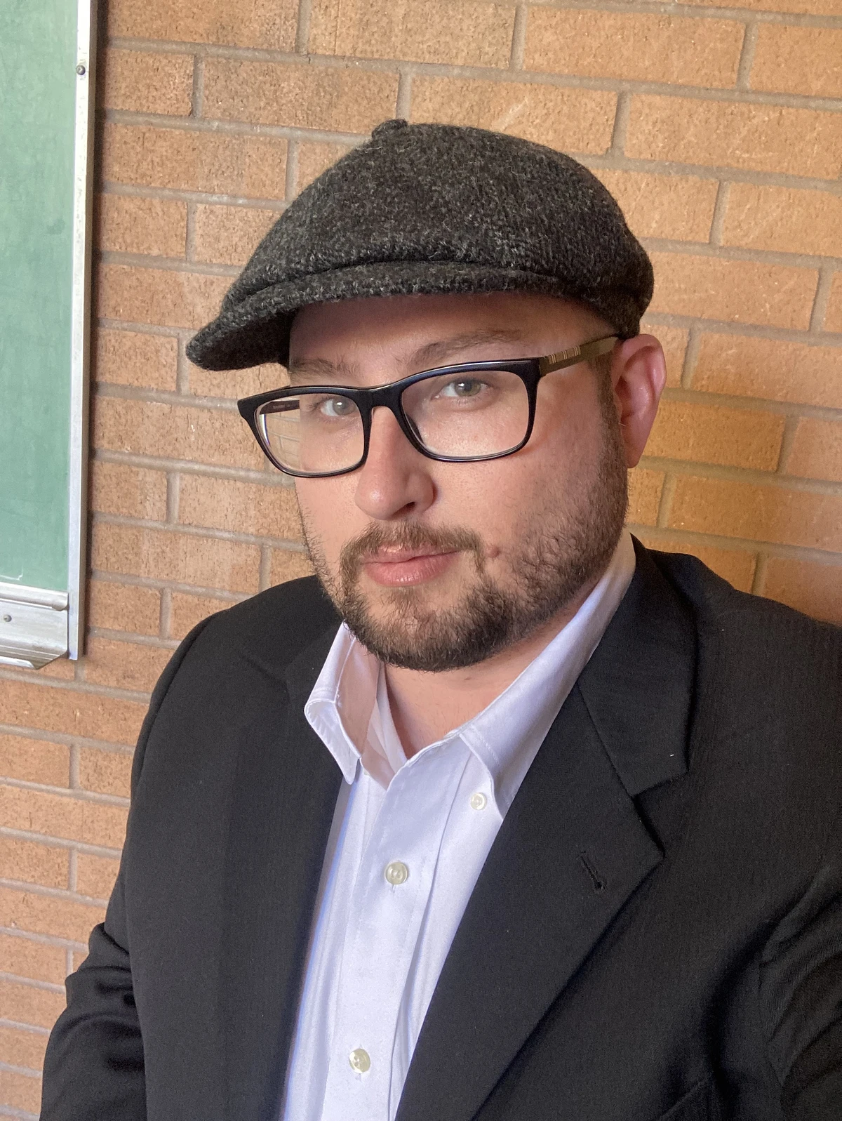 Portrait of data science graduate.