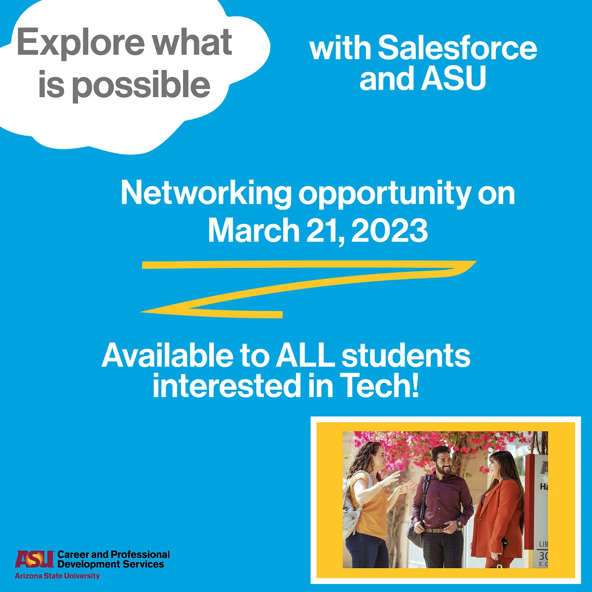 Networking opportunity for students interested in tech 