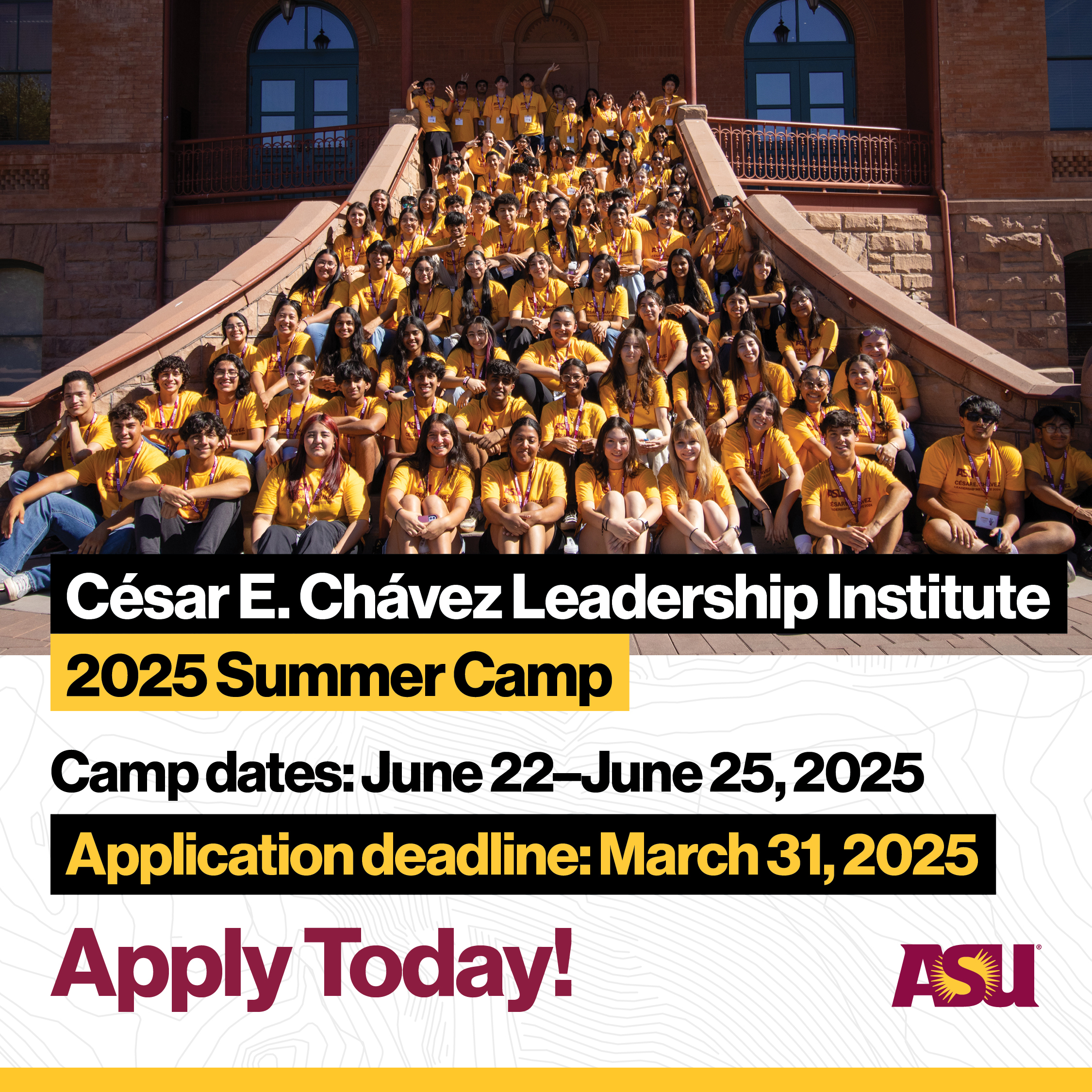 Jaheed Cesar Hub Applications are now open for the 2025 César E. | The ASU Family Hub