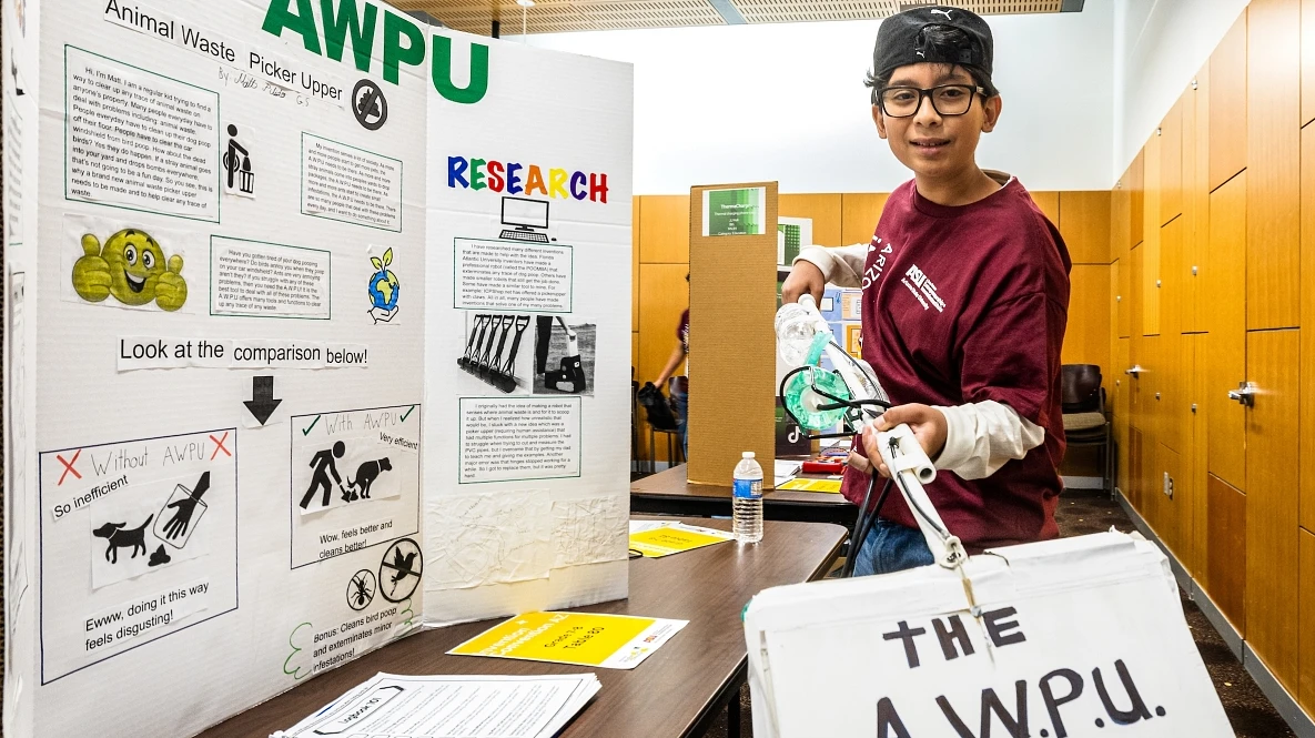 Young entrepreneurs solve real-world problems at | The ASU Family Hub